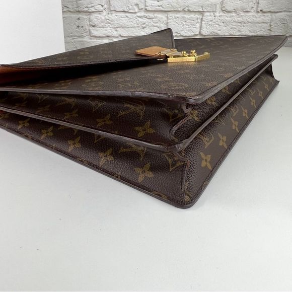 Authentic LOUIS VUITTON Monogram Briefcase   - Picture 12 of 16
